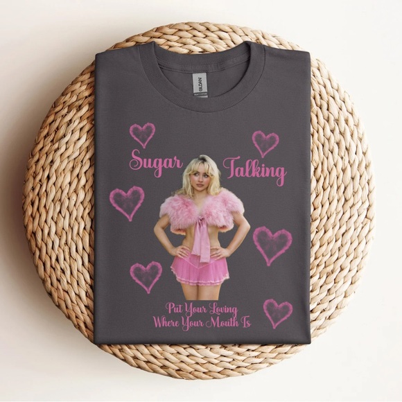 Handmade Tops - Sugar Talking T-Shirt
